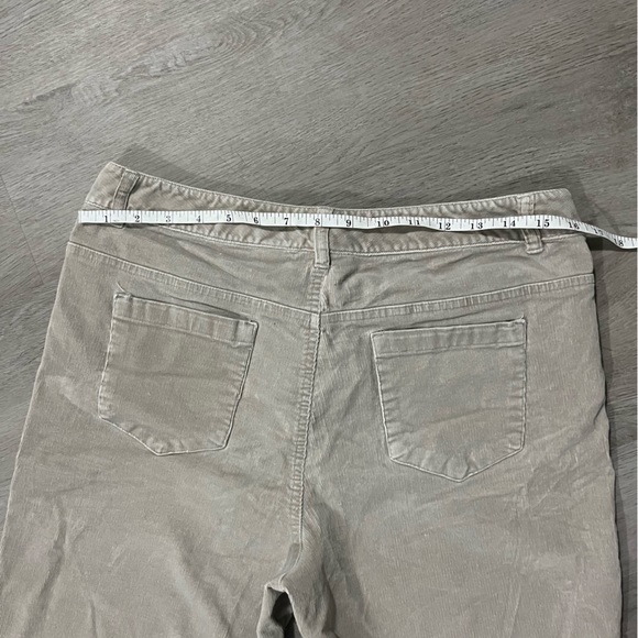 Cream Corduroy Pants - Picture 4 of 5